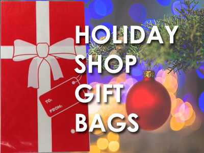 Holiday Shop Gift Bags for School Gift Shop Wrapping