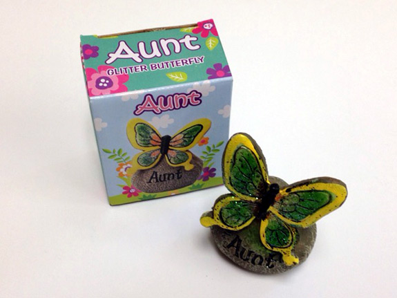 Aunt Glitter Butterfly
