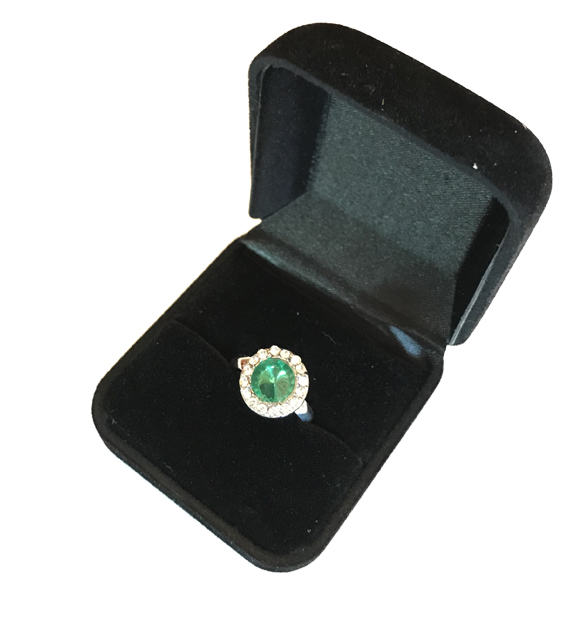 Cocktail Ring Velvet Box - Jewelry Gifts - Holiday Gifts Mart