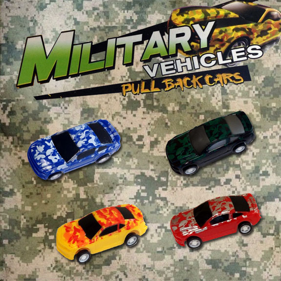 Military Pull Back Car - Gifts For Boys & Girls - Holiday Gifts Mart