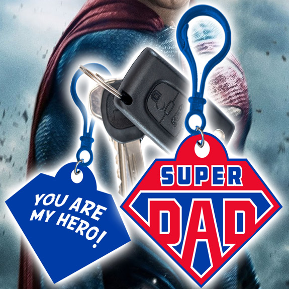 Super Dad Clip - Dad Gifts - Holiday Gifts Mart