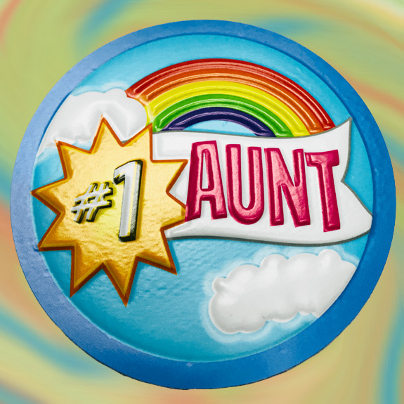 No. 1  Aunt Magnet - Aunt Gifts - Holiday Gifts Mart
