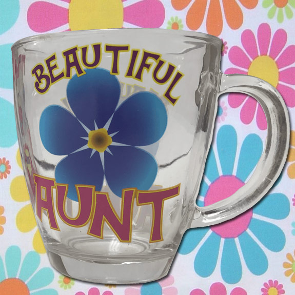 Beautiful Aunt Glass Mug