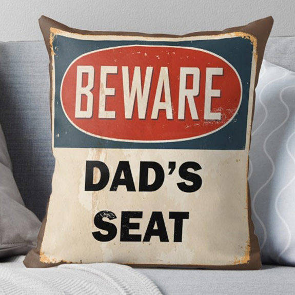 Dad's Seat Pillow