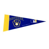 Milwaukee Brewers Mini Pennant - Sports Team Logo Gifts - Holiday Gifts Mart