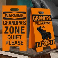 Grandpa Relaxation Zone Sign - Grandpa Gifts - Holiday Gifts Mart